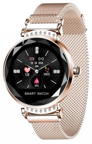Smart hodinky Smartomat Sparkband, zlatá POUŽITÉ, NEOPOTREBOVANÝ