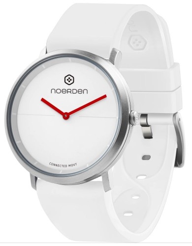 Smart hybridné hodinky Noerden Life 2, biela ROZBALENÉ