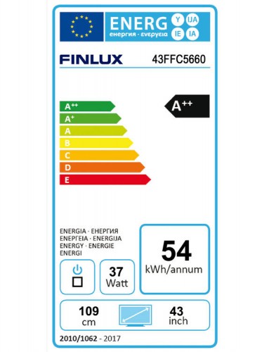 Smart televízor Finlux 43FFC5660 (2020) / 43