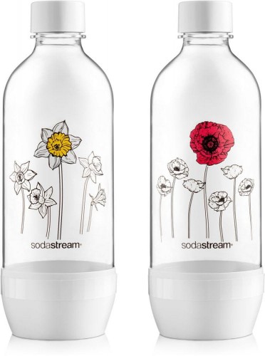 SodaStream fľaše JET Duo Pack Kvety v zime, 2x1 l