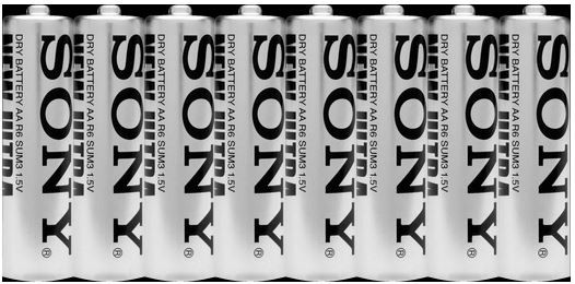 Sony Baterie mikrotužkové R03NUP8A-EE, R03/AAA 8ks