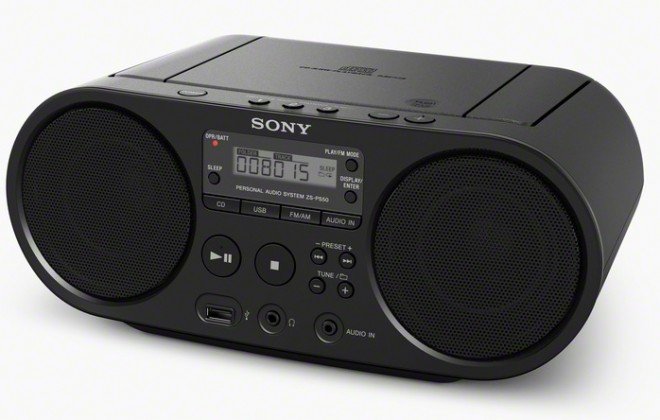 Sony ZS-PS50B, černá