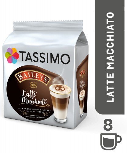 Tassimo Latte Macchiato Baileys, 8 + 8ks