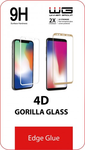 Tvrdené sklo 4D pre Samsung Galaxy Note 10 Plus,Edge Glue,čierna