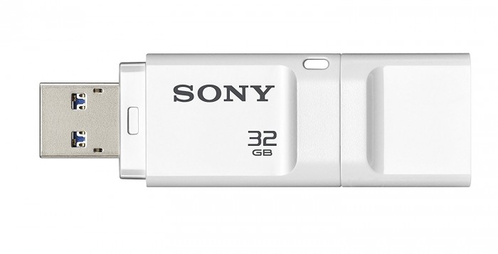 SONY Flash disk USM32GX USB 3.0 barva bÃ­lÃ¡, kapacita 32GB