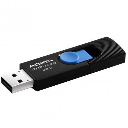 USB flash disk 64GB Adata UV320, 3.0 (AUV320-64G-RBKBL)