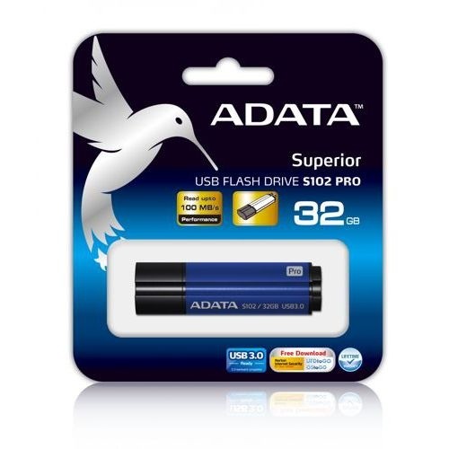 USB kľúč 32GB Adata Superior S102, 3.0 (AS102P-32G-RBL)