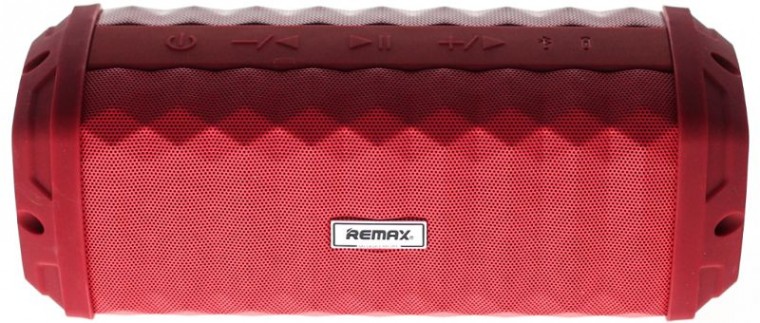 Voděodolný bluetooth reproduktor Remax RB-M12, červený