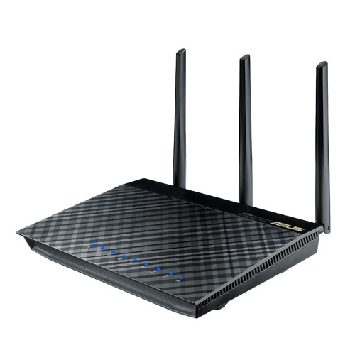 WiFi router Asus RT-AC66U, USB, AC1750