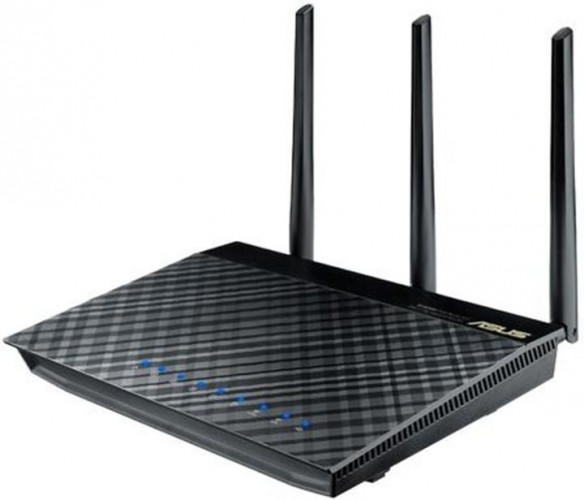 WiFi router Asus RT-AC66U, USB, AC1750