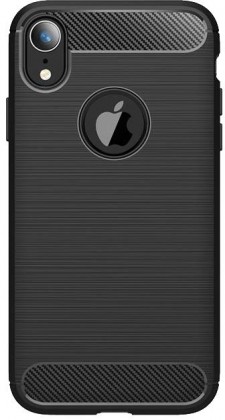 Zadní kryt pro Apple iPhone XS MAX, karbon, černá
