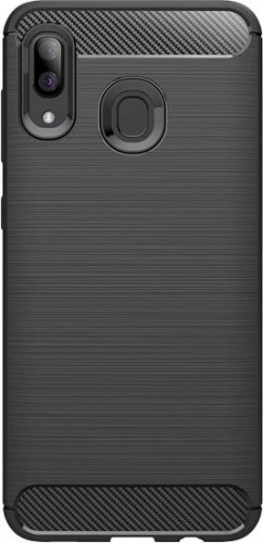 Zadní kryt pro Samsung Galaxy A40, karbon, černá