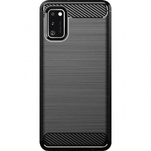 Zadní kryt pro Samsung Galaxy A41, Carbon, černá