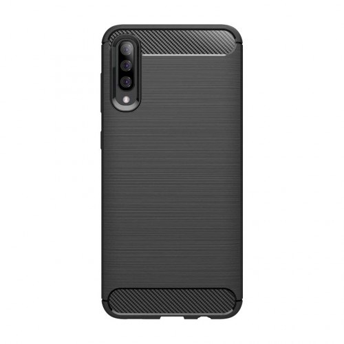 Zadní kryt pro Samsung Galaxy A50, karbon, černá
