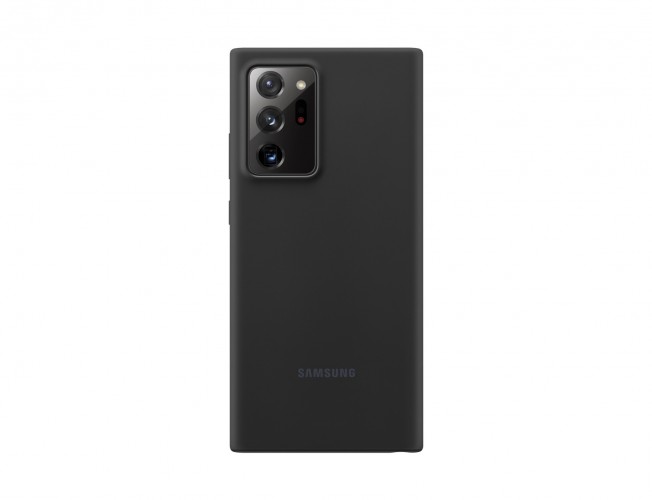 Zadní kryt pro Samsung Galaxy Note 20 Ultra, silikon, černá