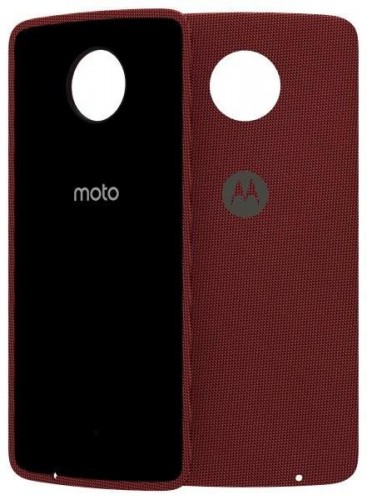 Zadní kryt pro telefony Motorola Moto Z, červený kevlar