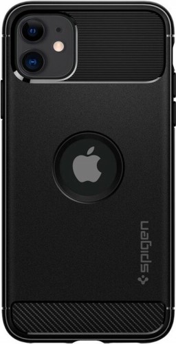 Zadní kryt Spigen Rugged Armor pro iPhone 11, černá