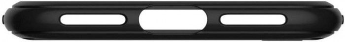 Zadní kryt Spigen Rugged Armor pro iPhone SE 2020, černá ROZBALEN