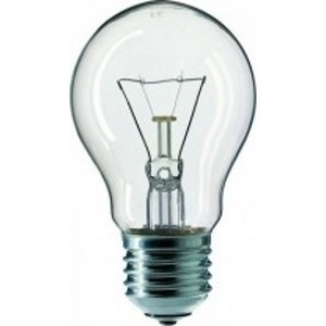 Žárovka čirá TES-LAMP 75W E27 240V