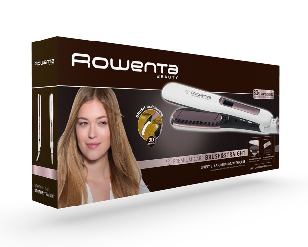 Žehlička na vlasy Rowenta Premium Care SF7510F0, ionizace POUŽIT